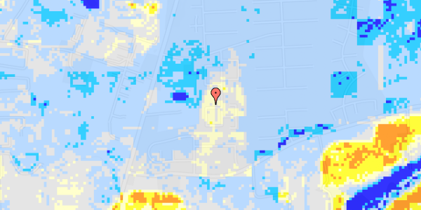 Ekstrem regn på Gartneralléen 28