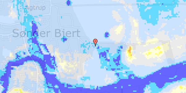 Ekstrem regn på Abildvænget 13