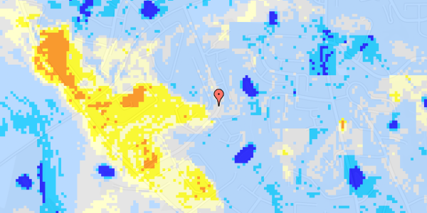 Ekstrem regn på Langholts Ager 5