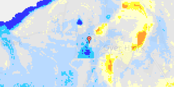 Ekstrem regn på Udsigten 9