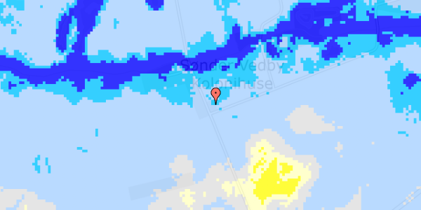 Ekstrem regn på Bjørupvej 2