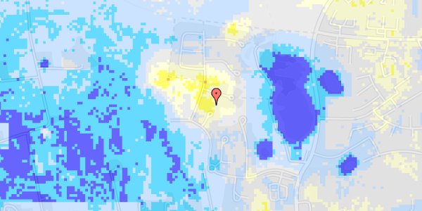 Ekstrem regn på Svaneparken 60