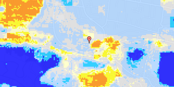 Ekstrem regn på Utzonsgade 24