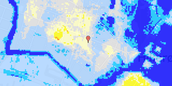 Ekstrem regn på Rådhusstræde 30, 2. 