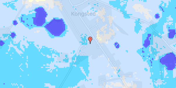 Ekstrem regn på Eskilstrupvej 1