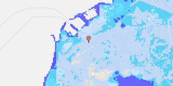 Ekstrem regn på Brogade 23