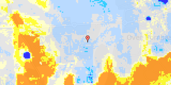 Ekstrem regn på Straussvej 4