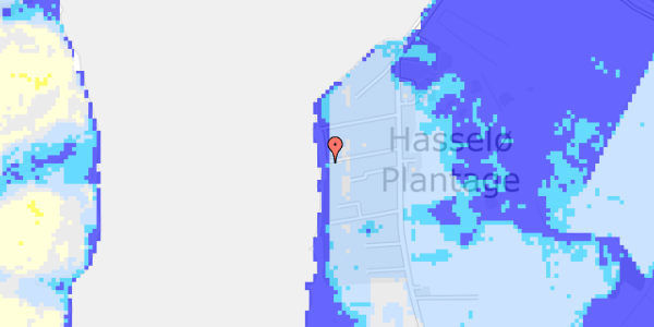 Ekstrem regn på Plantagevej 17