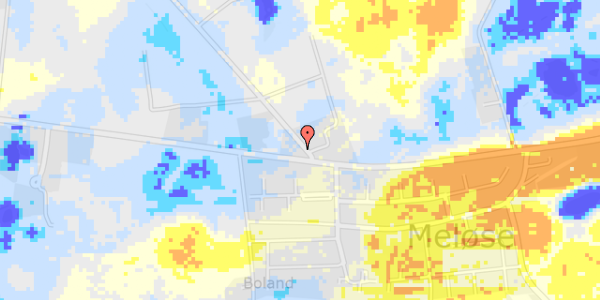 Ekstrem regn på Lille Lyngbyvej 28