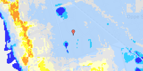 Ekstrem regn på Gyldenstens Vænge 3