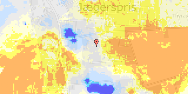 Ekstrem regn på Snogekær 44H