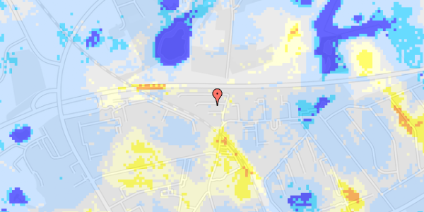 Ekstrem regn på Provstemarken 11