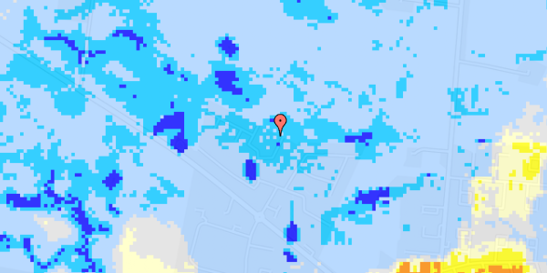 Ekstrem regn på Mejsevej 16