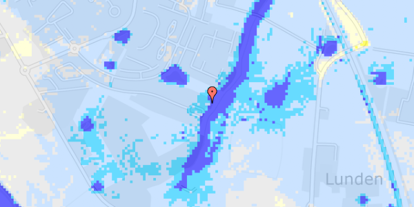 Ekstrem regn på Vejrhanen 28