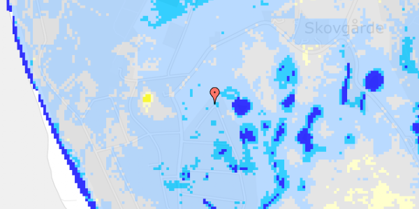 Ekstrem regn på Stillidsvej 22