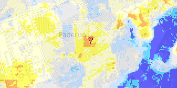 Ekstrem regn på Ledavej 24