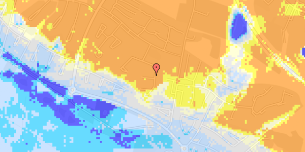 Ekstrem regn på Møgelparken 120