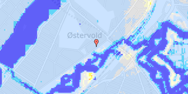 Ekstrem regn på Stockholmsgade 55