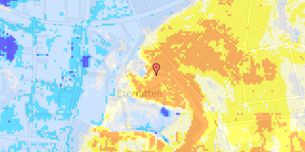 Ekstrem regn på Ditlev Bergs Vej 31, 1. 5