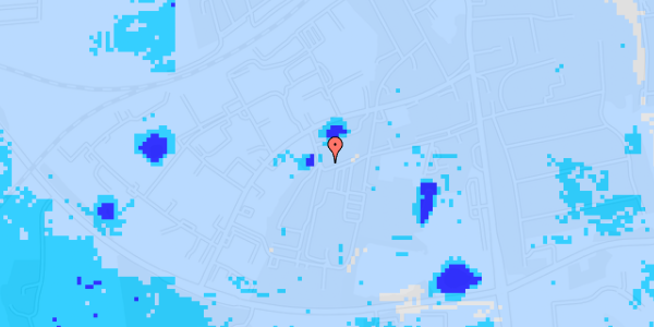 Ekstrem regn på Christinelysthaven 46