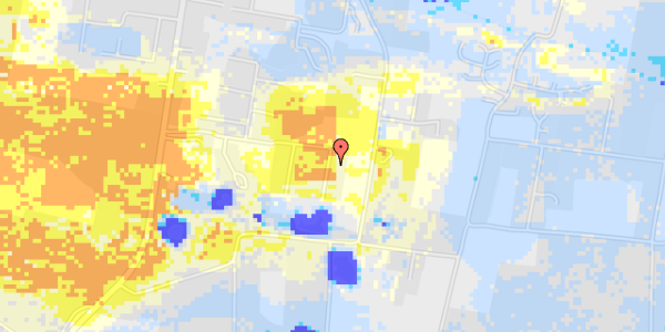 Ekstrem regn på Klitheden Syd 66