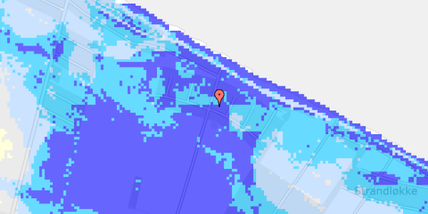 Ekstrem regn på Nordstrandsvej 1