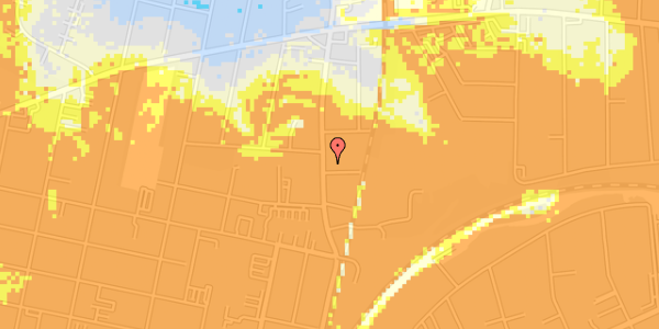 Ekstrem regn på Nørrebrogade 31C, 1. th