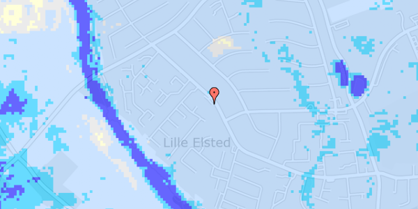 Ekstrem regn på Lille Elstedvej 143