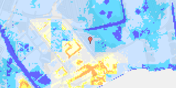 Ekstrem regn på Hf. Bergmannshave 33