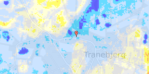 Ekstrem regn på Langgade 32C