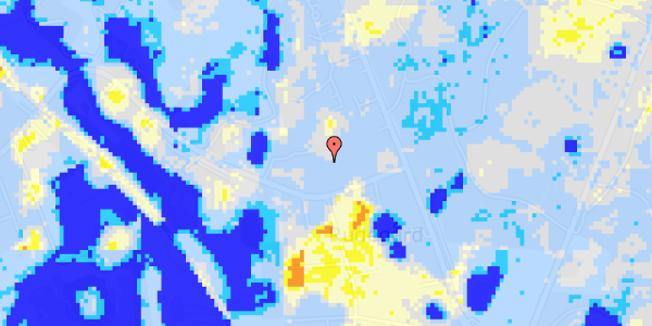 Ekstrem regn på Vasevej 10