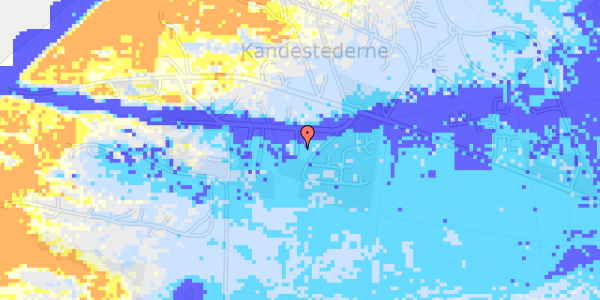 Ekstrem regn på Kandebakkevej 5B