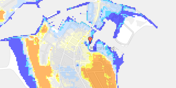 Ekstrem regn på Mamrelund 6, st. a