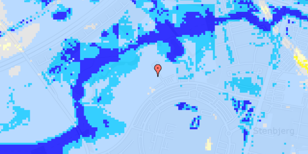 Ekstrem regn på Lykkebækvej 12