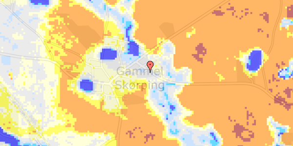 Ekstrem regn på Fræervej 2D