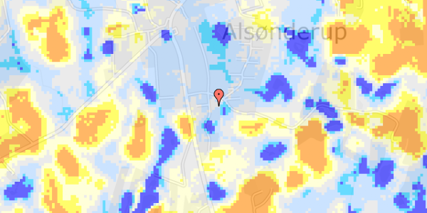 Ekstrem regn på Mølledalen 1