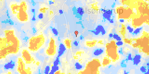 Ekstrem regn på Mølledalen 6