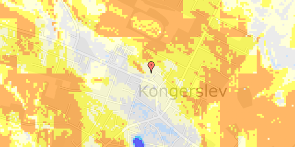 Ekstrem regn på Jernbanegade 7