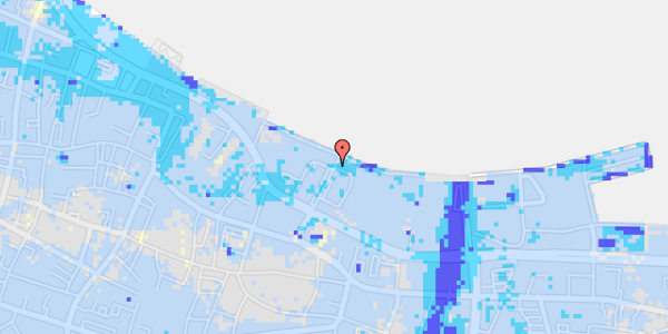 Ekstrem regn på Rendsburggade 12