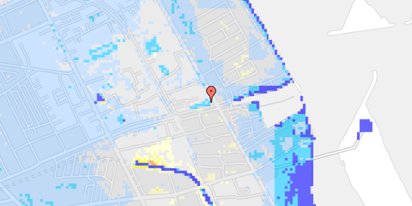 Ekstrem regn på Amager Strandvej 80C, 2. 2