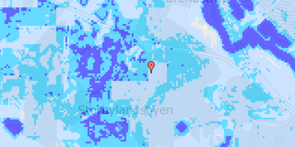 Ekstrem regn på Haveforeningen Marienlyst 21