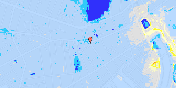 Ekstrem regn på Vesterbrogade 47F