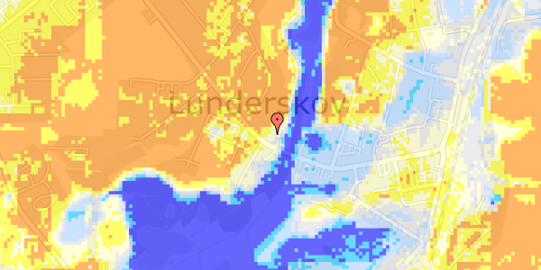 Ekstrem regn på Drabæks Alle 1B