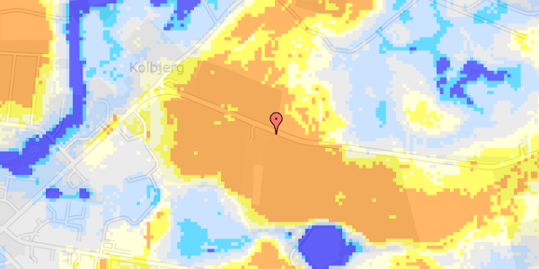 Ekstrem regn på Skallebjergvej 6