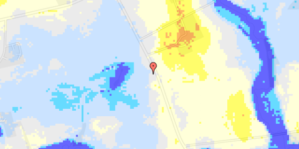 Ekstrem regn på Hesselåvej 10B