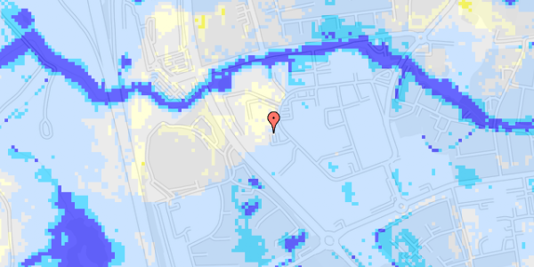 Ekstrem regn på Kokkedal Industripark 14A