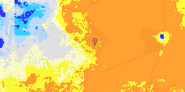 Ekstrem regn på Landlystvej 142