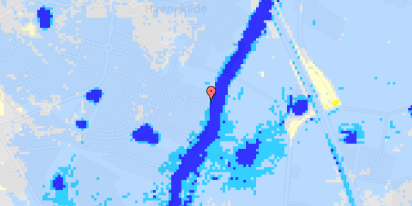 Ekstrem regn på Flaskehalsen 44