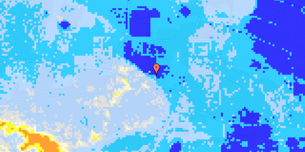 Ekstrem regn på Tane Hedevej 65