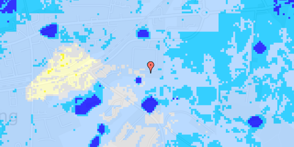 Ekstrem regn på Haugled 18